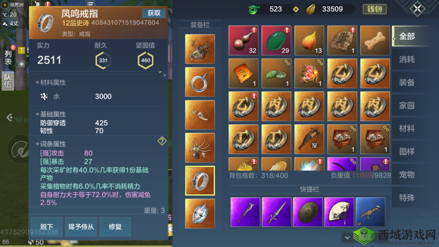 妄想山海游戏深度解析，碎空装备高效获取方法与全攻略